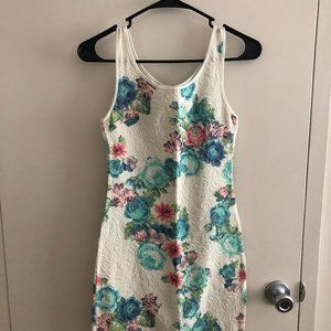 Dress, Flowery, Mini, Tight-fit, Excellent Cond